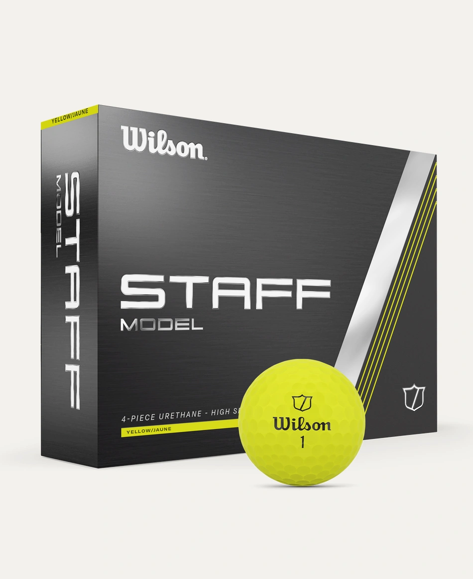 Wilson Staff Model® Golf Ball (YELLOW) (Dozen)