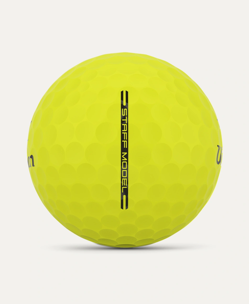Wilson Staff Model® Golf Ball (YELLOW) (Dozen) - Image 2